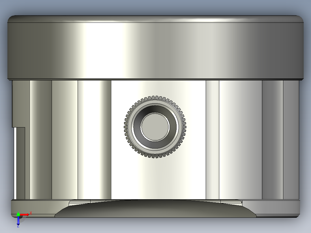 游标卡尺表盘2俯视图