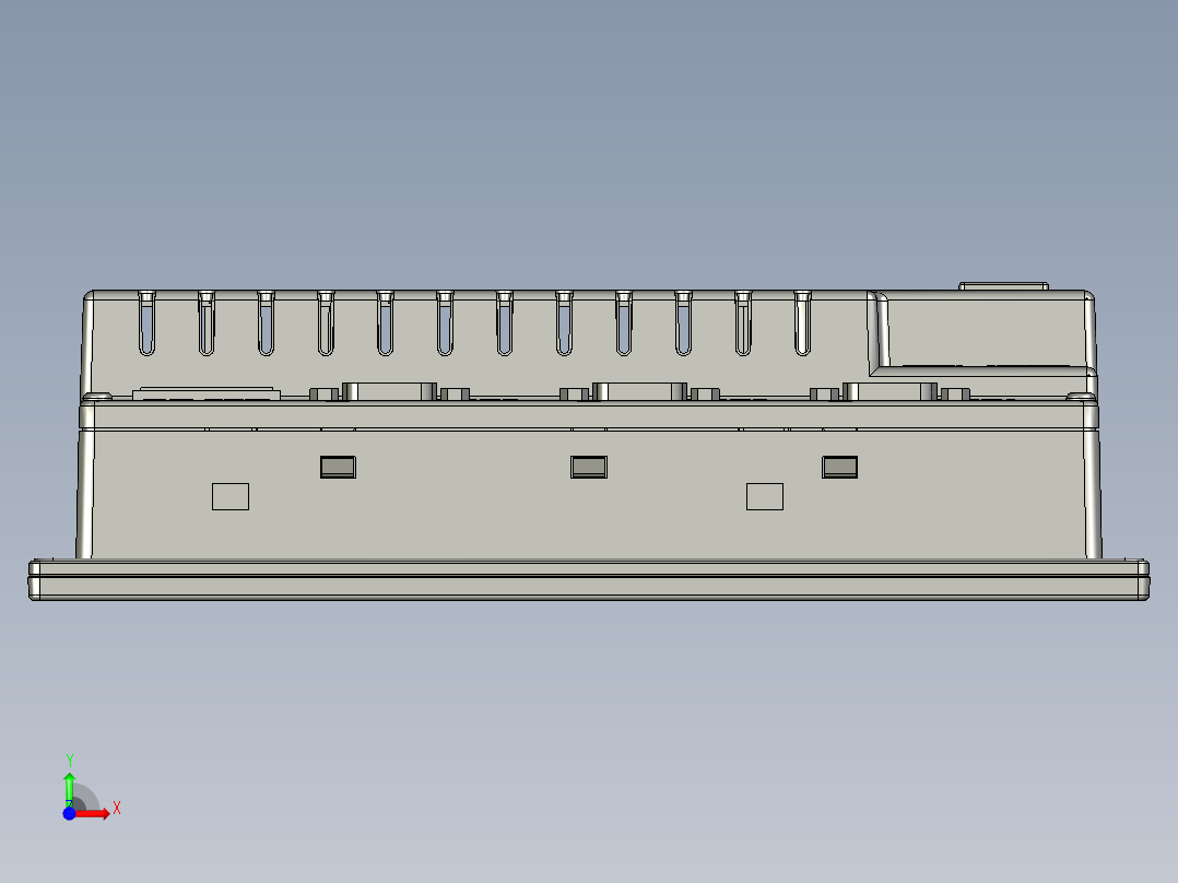 苹果键盘自动送料机前视图