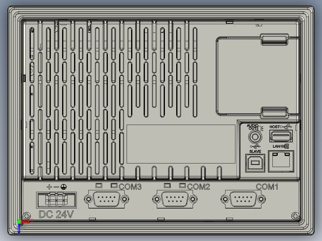 苹果键盘自动送料机俯视图
