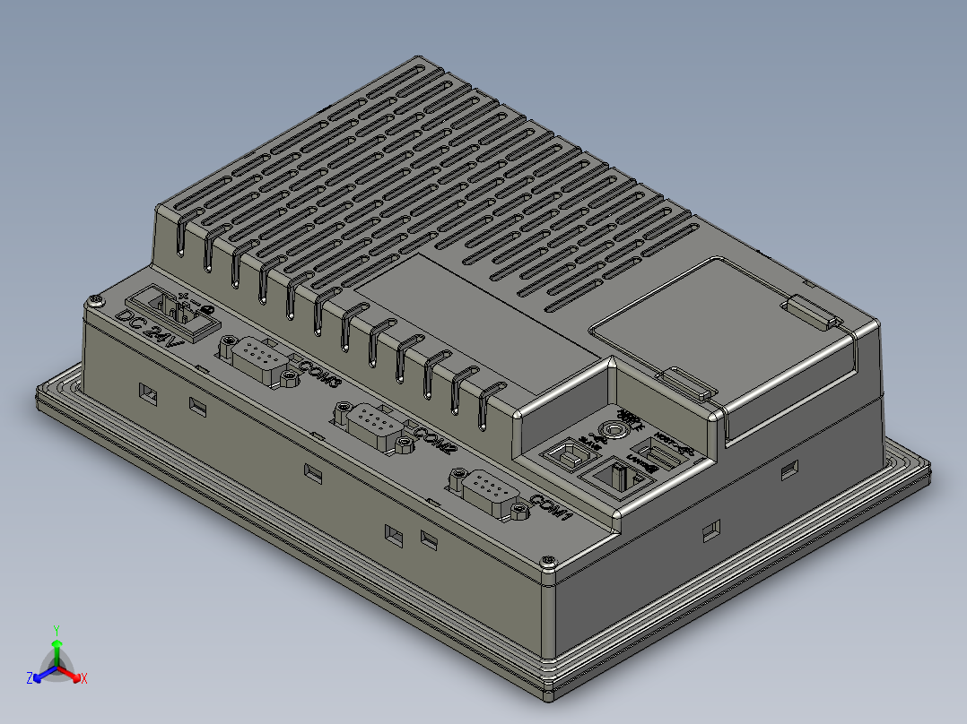 苹果键盘自动送料机正等轴测图