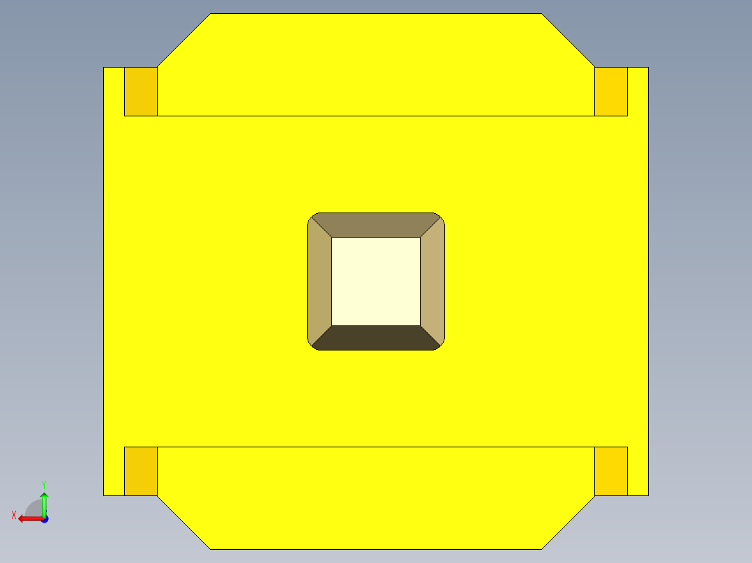 彩色公头100mil（2.54mm）系列-DS1021_yellow_1x01p_100mil_Type43_rev1.0后视图