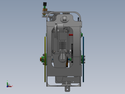 01第一辆生物质小车三维模型前视缩略图