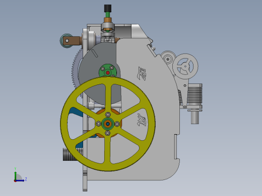 01第一辆生物质小车三维模型左视缩略图
