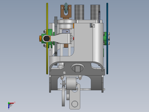 01第一辆生物质小车三维模型俯视缩略图