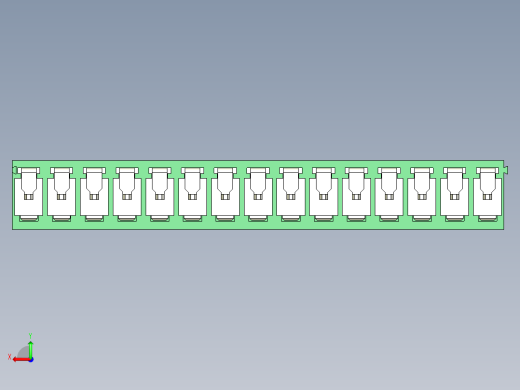 PCB Terminal Block 15 DEG381-3.5后视缩略图