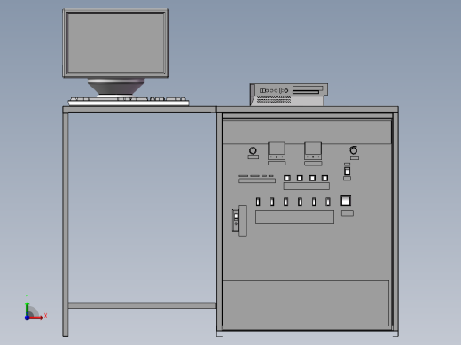 控制柜子前视缩略图