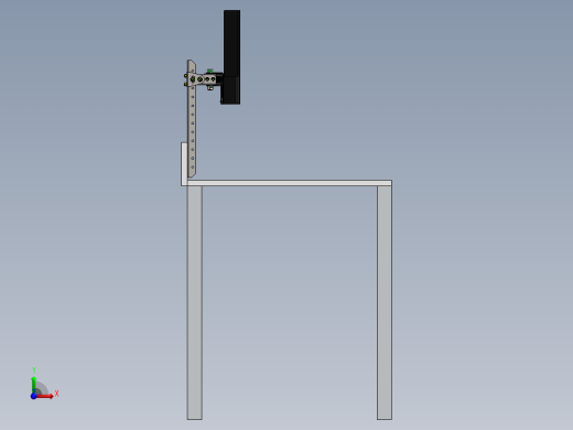 华硕显示器支架前视缩略图