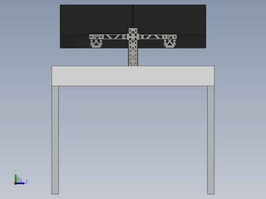 华硕显示器支架左视缩略图