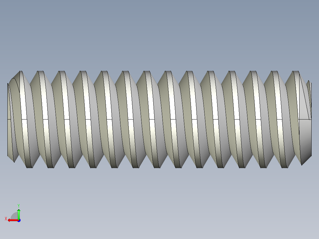 DIN 913-ISO 4026 固定螺钉-M1.6 L=5.STEP后视图