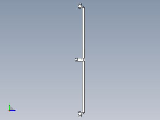 基恩士SL-JB87_side-mount_kc图纸模型左视缩略图