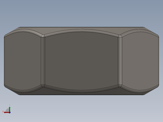 紧固件-Raw Steel Nut 0.2500后视缩略图