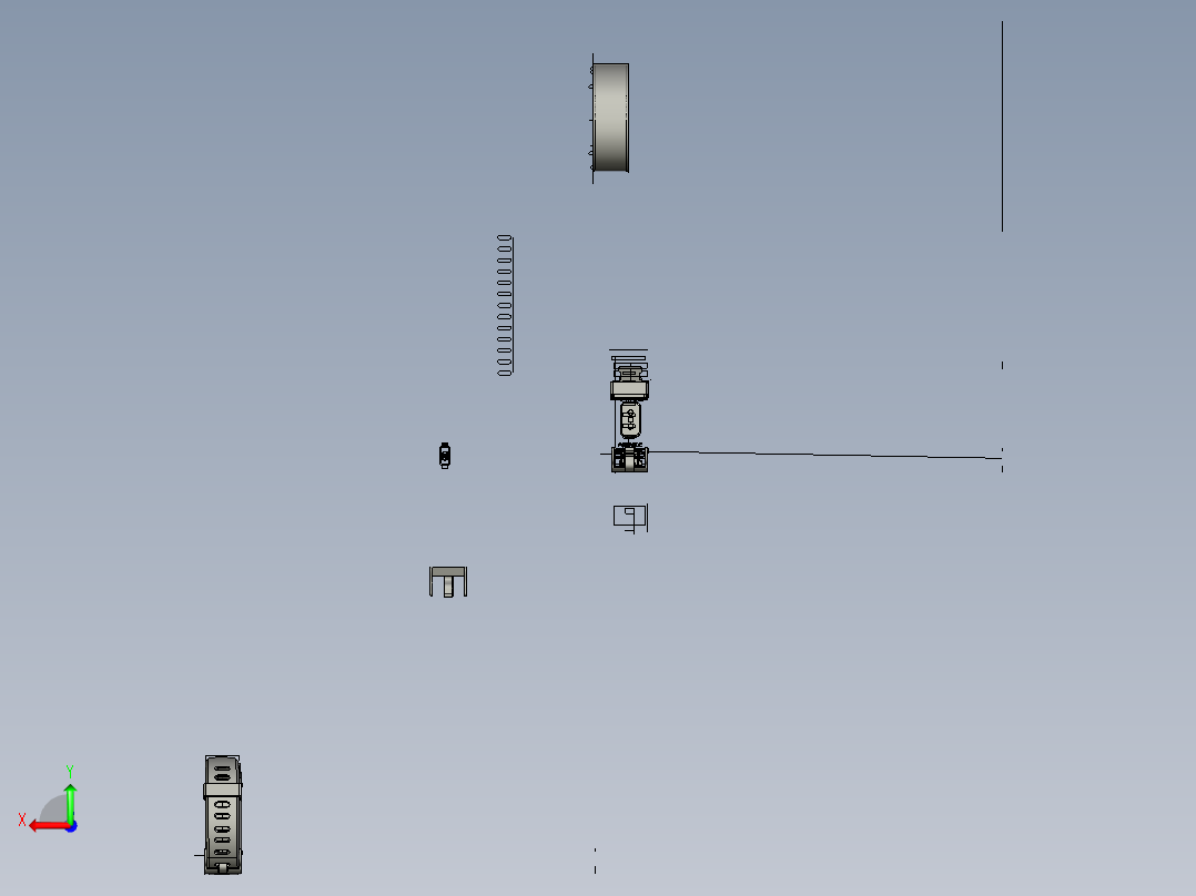 时尚手环后视图