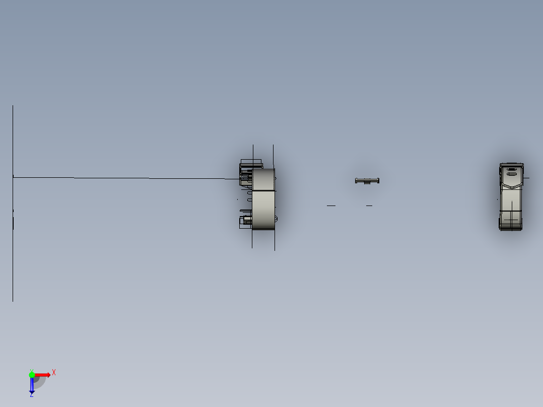 时尚手环俯视图