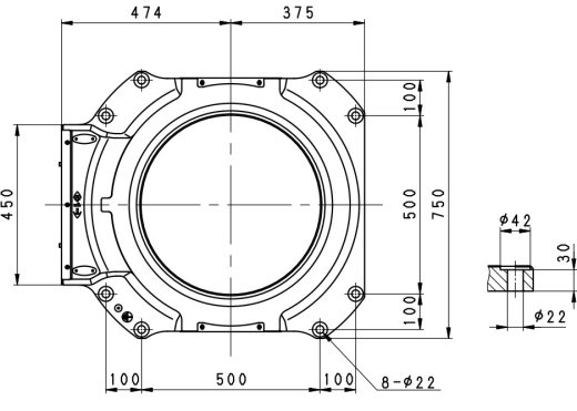 川崎Cp700L四轴工业码垛机器人三维模型资料缩略图