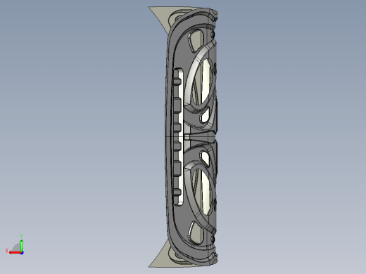 汽车行李箱门、行李箱盖--igs catia stp后视缩略图