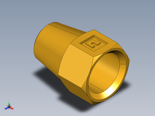 扩口式工业通用硬管接头Short Nut 41FS-3