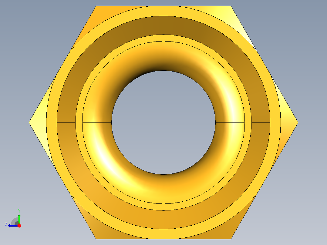 扩口式工业通用硬管接头Short Nut 41FS-3右视图