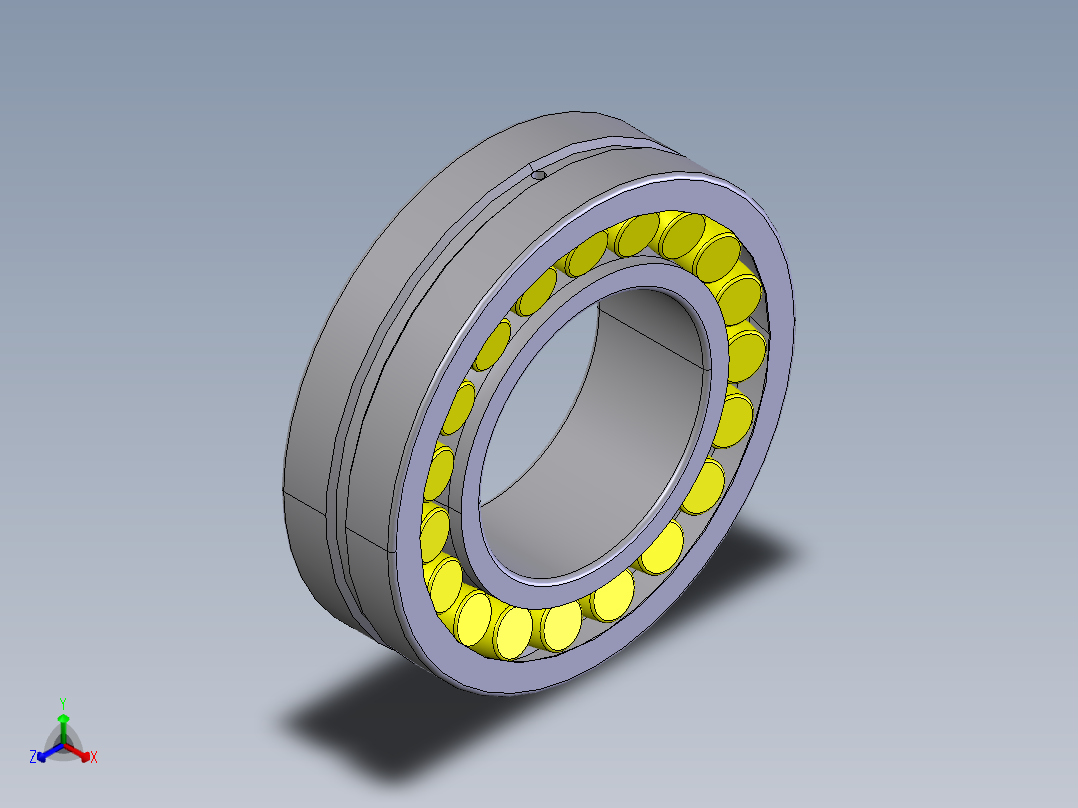 旋转式集装箱起重机正等轴测图