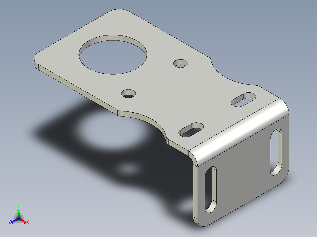 光电_激光传感器03)S18-ZJ支架