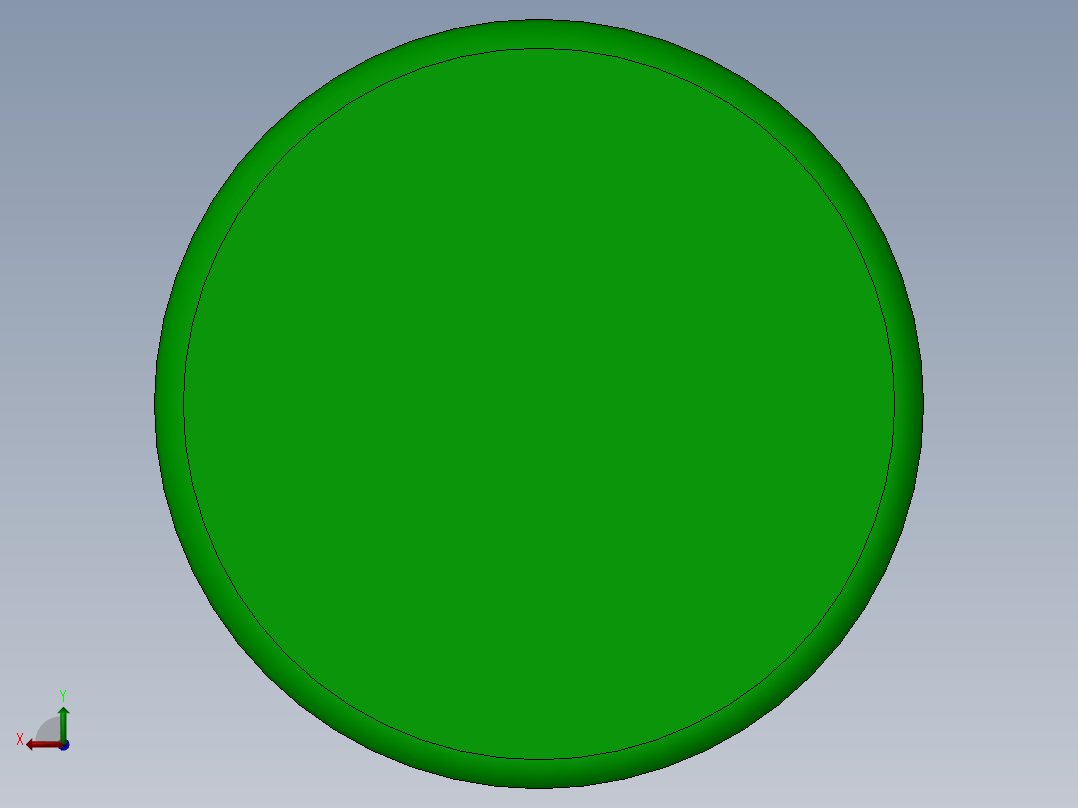 threaded cap左视图