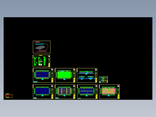 中辉工程126mx56m工程CAD