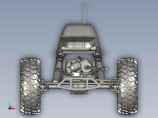遥控履带车1.10比例尺前视缩略图