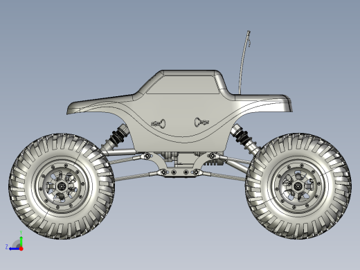 遥控履带车1.10比例尺右视缩略图