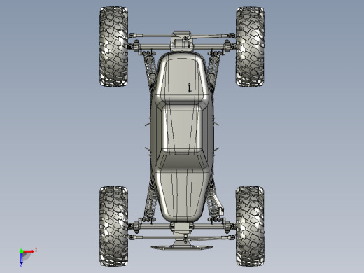遥控履带车1.10比例尺俯视缩略图