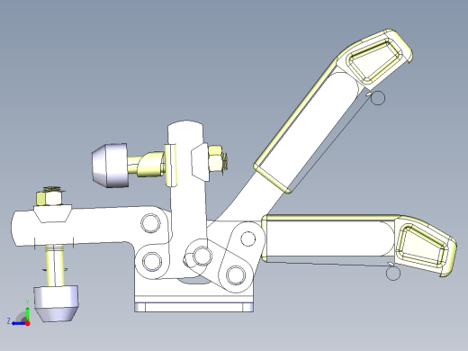 德克斯TUNKERS气缸数模T2-13U右视缩略图