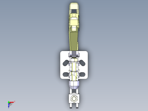 德克斯TUNKERS气缸数模T2-13U俯视缩略图