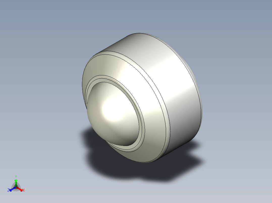 萬向滾珠01-3D多系列多零件图纸模型正等轴测图