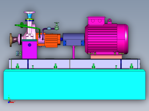中高压石化流程泵前视缩略图