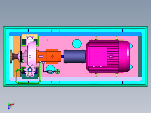 中高压石化流程泵俯视缩略图