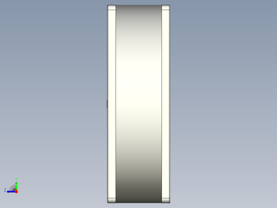 风扇a 12038-RF（120х120х38мм）右视图