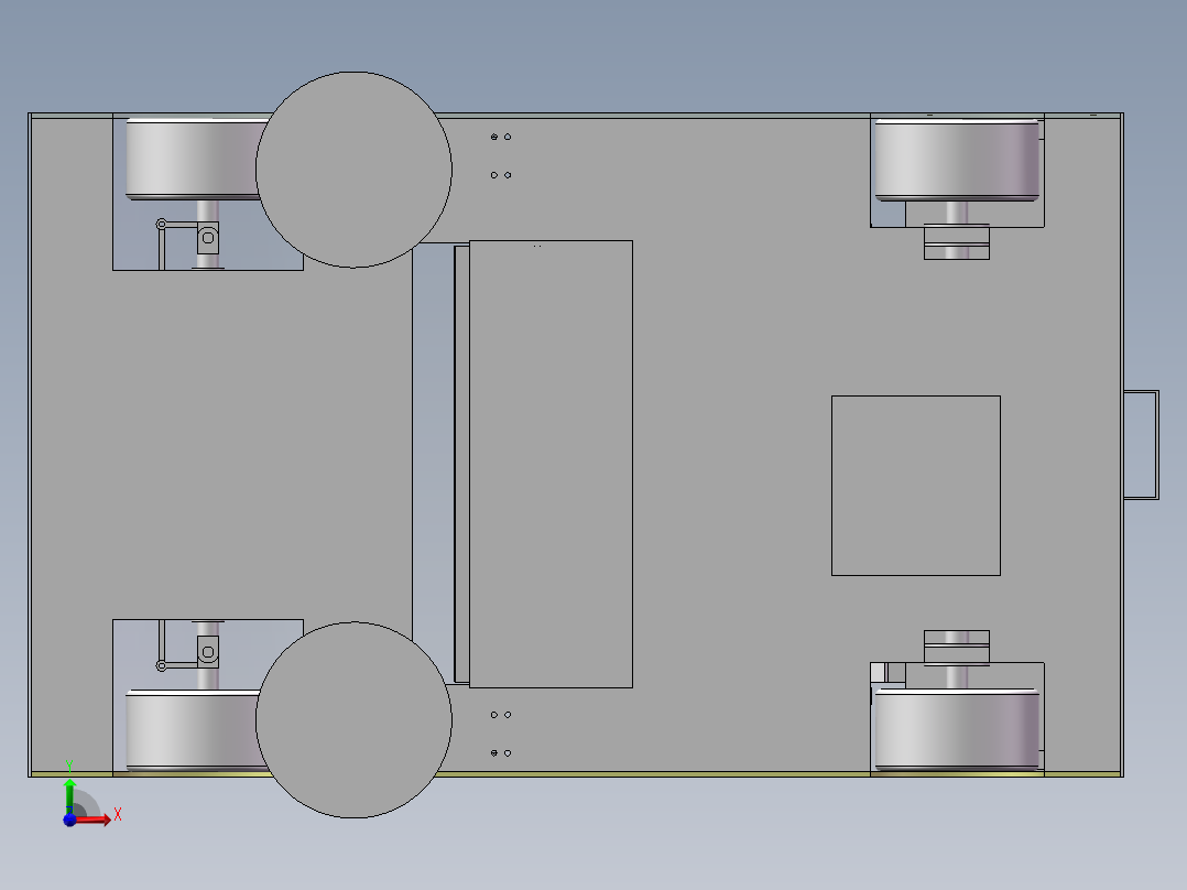 道路落叶清扫车三维SW模型==865976前视图