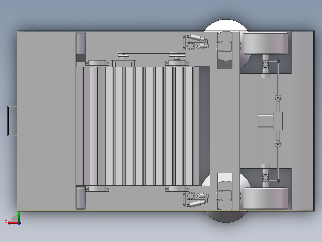 道路落叶清扫车三维SW模型==865976后视图