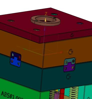 柜拉手塑料制作模具