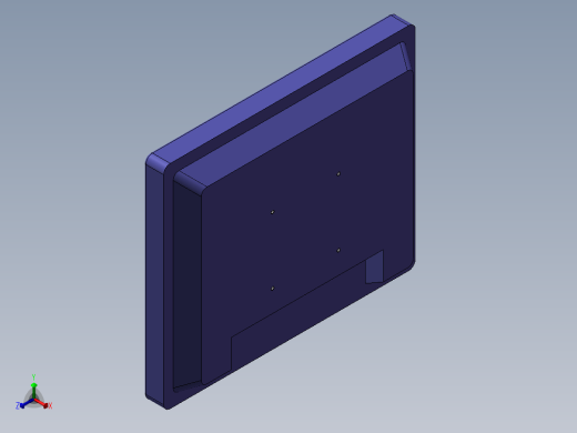 惠普HP 17寸显示屏正等轴测缩略图