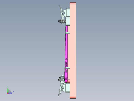 键盘外壳检测辅助检具左视缩略图