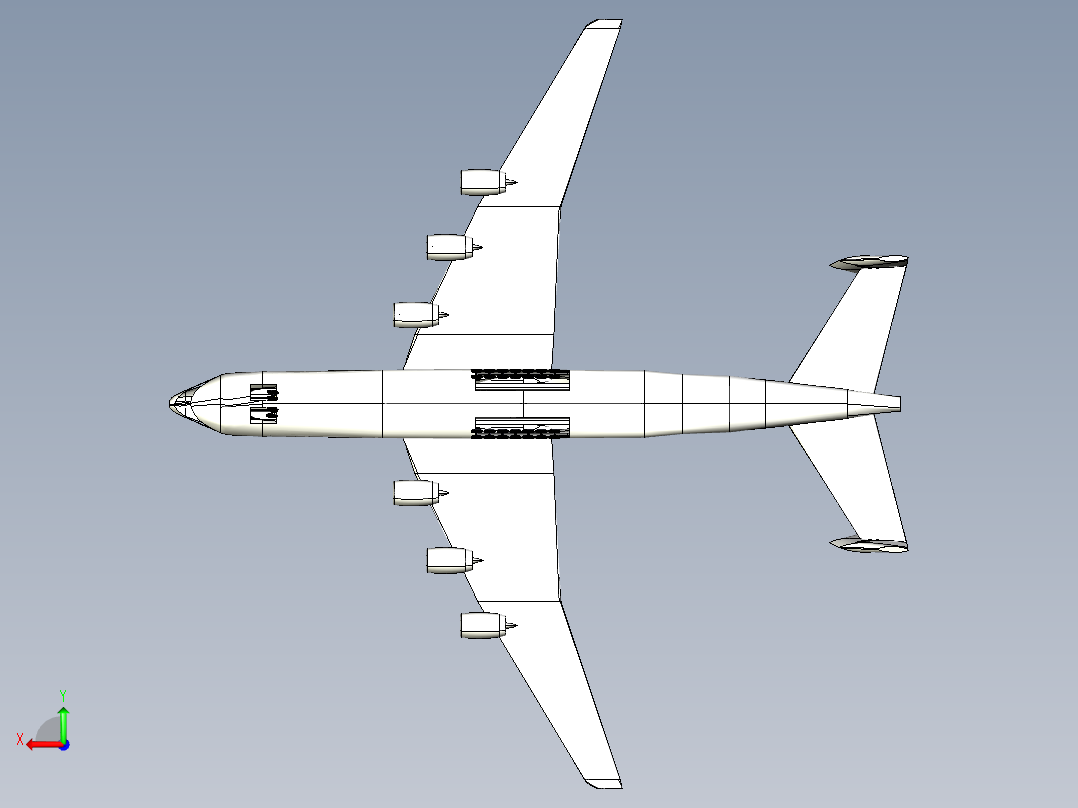A3003790-安-225梦想运输机后视图