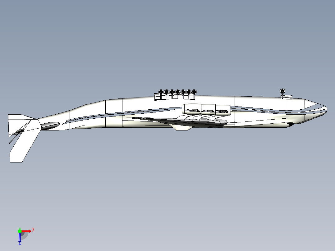 A3003790-安-225梦想运输机俯视图