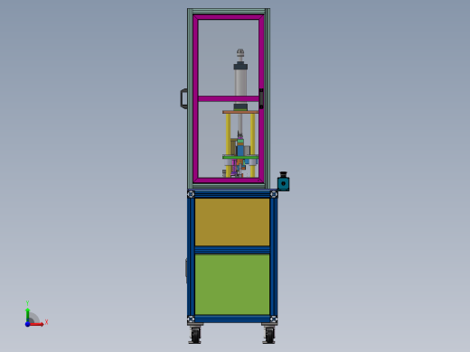 水泵定子端子压装剪线除尘设备前视缩略图
