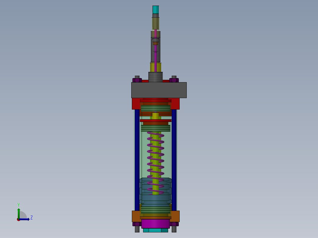 液压-气动缸50x14x78-5-35x12x84-mm-1.snapshot.1左视图