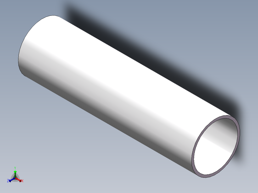 U-PVC_Pipe_DN250正等轴测图