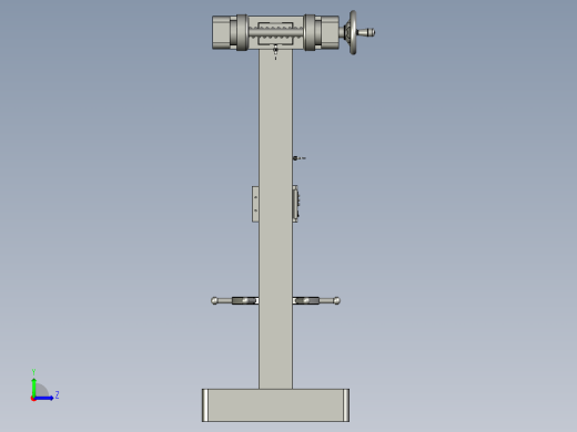 拉力测试机的夹具左视缩略图