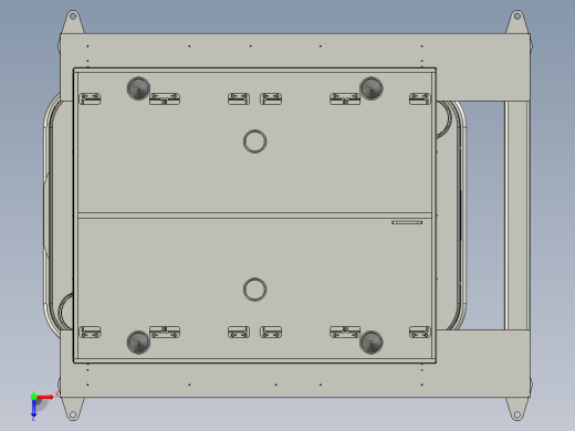 AGV物料车一楼俯视缩略图
