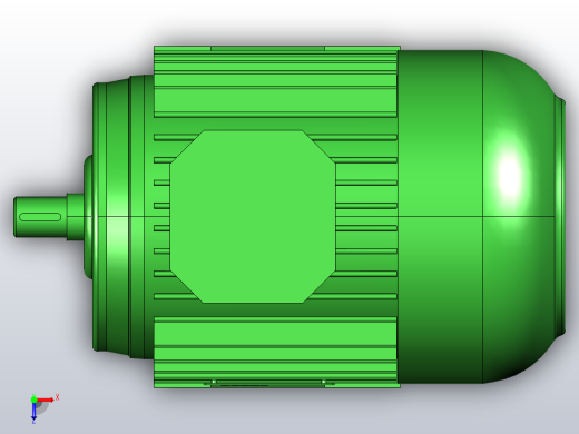 YN100型万能试验机关键零部件结构设计俯视缩略图