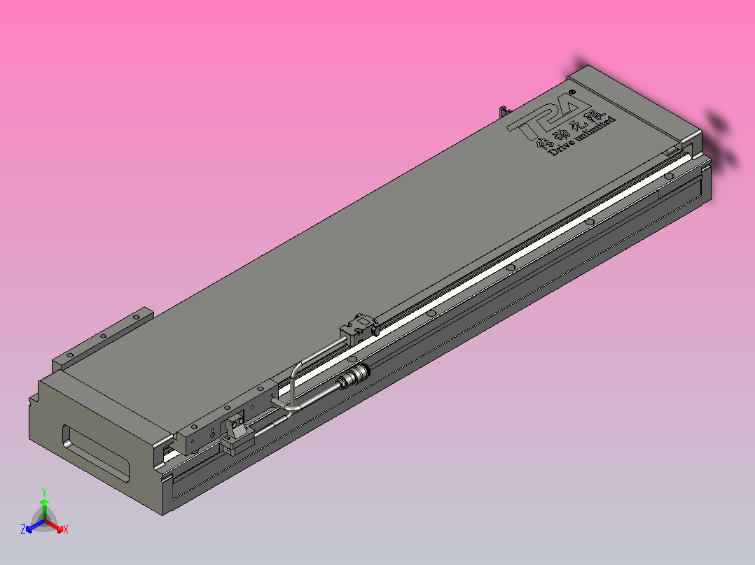 直驱直线电机轴TPA-LNP2-200-55C2-1-L600-3-C-05-N3主视图