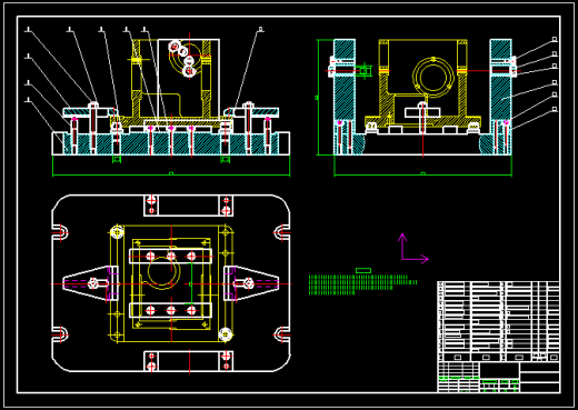 WG102-减速箱加工工艺规程及钻6-M5的螺纹孔夹具设计缩略图