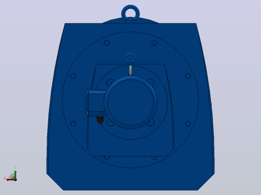 RF167R97法兰轴伸式组合型斜齿轮减速机RF167R97-Y2.2-4P-100-M1-0°-Φ550后视缩略图